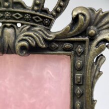 cornice corona rosa
